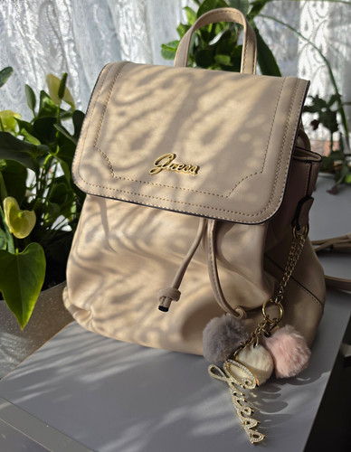 Guess beige faux leather - faux,