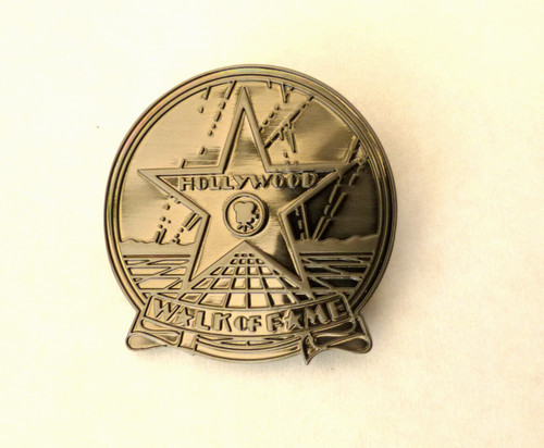 Guess brooch embossed star - guess,
