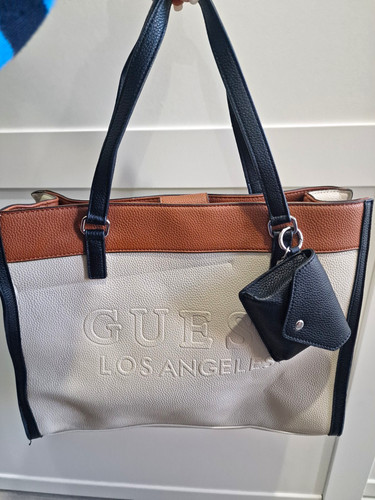 Guess los angeles logo canvas - guess,