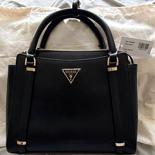 Guess womens black faux - black,