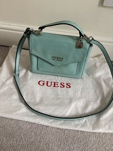 Guess light blue saffiano - guess,