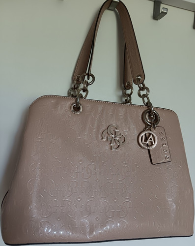 Guess beige embossed logo - beige,