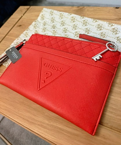 Guess wristlet wallet cherry - wristlet,