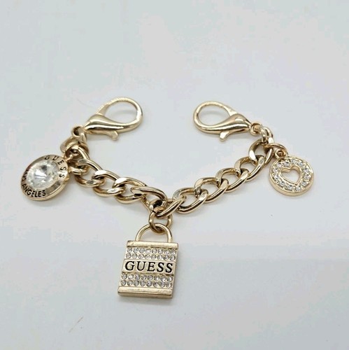 Guess purse bag charm - purse, chain