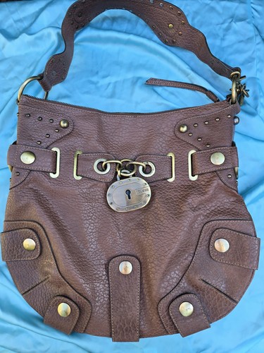 Vintage guess brown - vintage, hobo