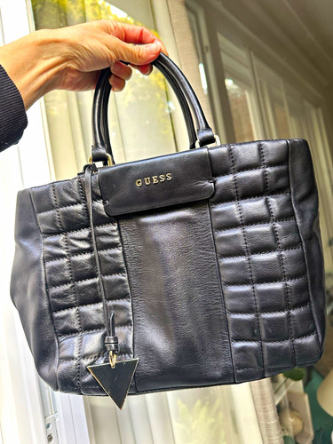 Guess luxe black quilted - guess,