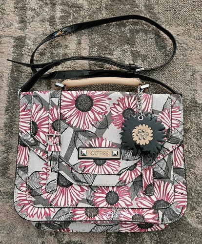 Guess floral satchel - guess, shoulder