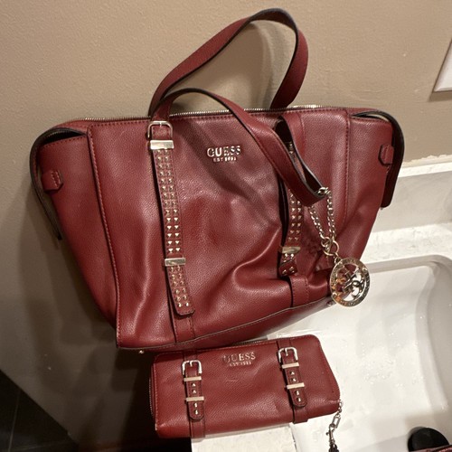 Guess eileen studded - studded, satchel