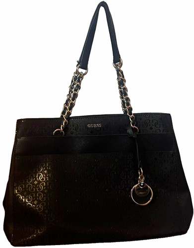 Guess black monogram faux - guess,