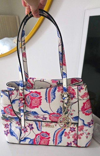 Guess floral logo print - guess,