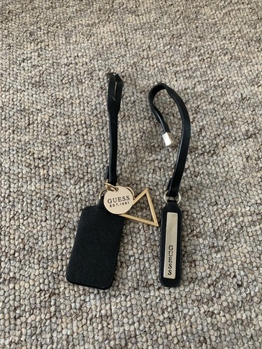 Black leather style gold - black,