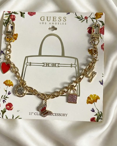 Guess clip bag charm - bag,