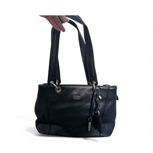 Guess black leather square - black,