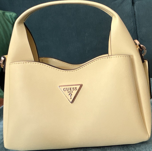 Guess yellow faux leather - faux,