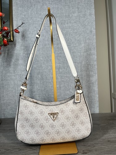 Guess beige monogram - beige, shoulder