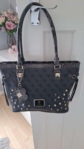 Guess grey logo studded - guess,