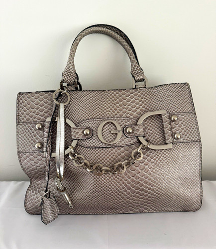 Vintage guess grey snake - snake, print
